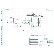 00.54.003 - чертеж и 3D модель детали поршень в компасе