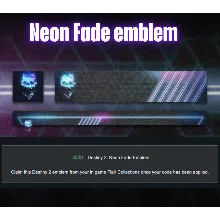 Destiny 2 Неоновый Закат (Neon Fade) Эмблема КЛЮЧ/КОД