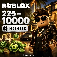 Roblox 225-10000 Робуксы Подарочные карты | Все регионы