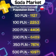 PSN - PlayStation Network Карта - PLN ∙ АВТОДОСТАВКА