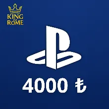 PlayStation Турция (4000 ₺) Подарочная карта | 24/7 Автодоставка