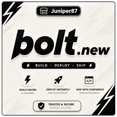 bolt.new Pro(26 миллионов)подписка на 1 месяц - irongamers.ru