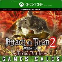 ATTACK ON TITAN 2: FINAL BATTLE XBOX ONE|XS КЛЮЧ