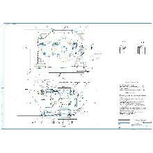 Drawings of a cylindrical gearbox a=100, detailing