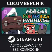Castle Crashers - Painter Boss Paradise STEAM GIFT AUTO RU+МИР