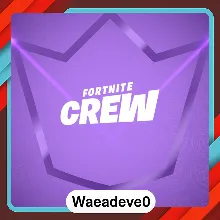 FORTNITE CREW 1 МЕСЯЦ БОЕВОГО ПРОПУСКА + 1000 V-BUCKS