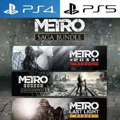 Metro Saga Bundle PS4|PS5 П3 Аренда от 15 дней