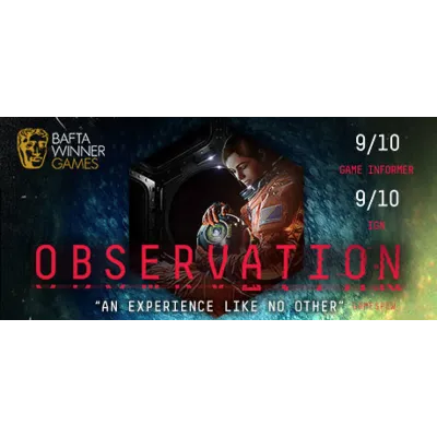 Observation / Steam Key / GLOBAL | АВТОВЫДАЧА 24/7 - irongamers.ru