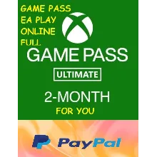 XBOX GAME PASS ULTIMATE 2 МЕСЯЦА ПК\XBOX pay PAYPAL