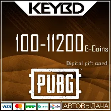 PUBG PC КЛЮЧ 100/510/1050/2700/5500/11200 G-Coins