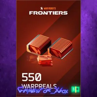 War Robots Frontiers - 500 +50 Bonus WarpReals XBOX DLC - irongamers.ru
