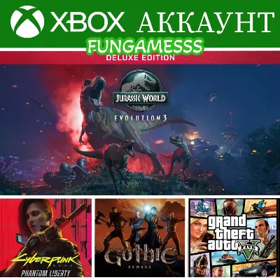 Jurassic World Evolution 3 + Gothic 1 Remake XBOX АККАУНТ - irongamers.ru