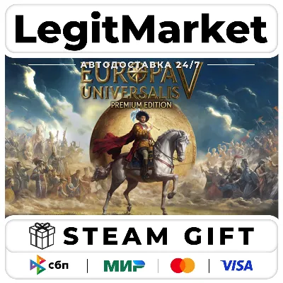 Europa Universalis V Premium / Steam АВТО / РУ + МИР - irongamers.ru