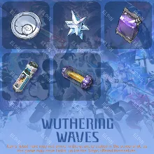 Wuthering Waves Твич Дропсы 5 предметов +