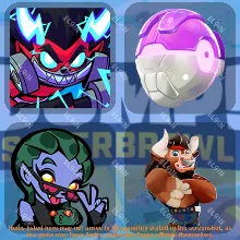 BUMP! Superbrawl Твич Дропсы 4 предметов +