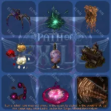 Path of Exile Твич Дропсы 9 предметов +