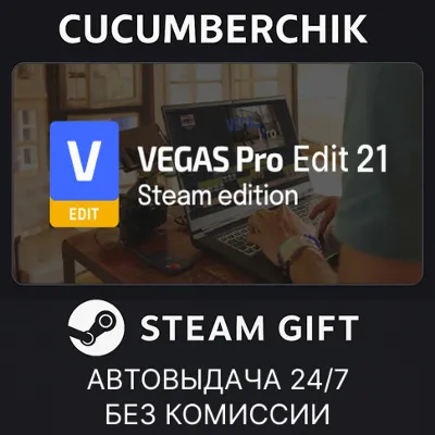 VEGAS Pro Edit 21 Steam Edition STEAM GIFT AUTO RU+МИР - irongamers.ru