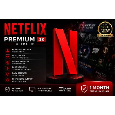 Netflix Premium 4K Ultra HD | Personal Account | Fast Delivery | 1 Month - irongamers.ru