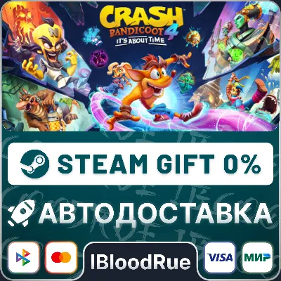 Crash Bandicoot 4: It’s About Time •KZ/UA STEAM АВТО - irongamers.ru