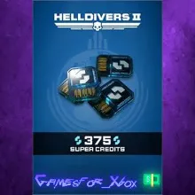 HELLDIVERS 2 375 Super Credits XBOX DLC