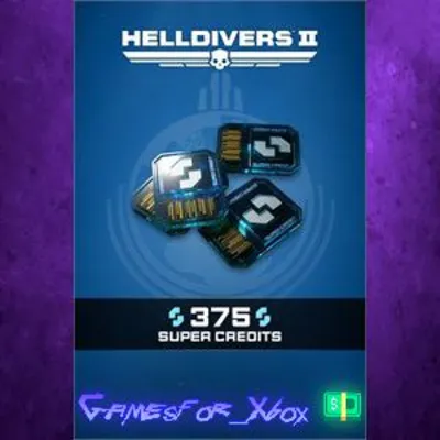HELLDIVERS 2 375 Super Credits XBOX DLC - irongamers.ru