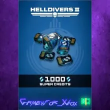 HELLDIVERS 2 1000 Super Credits XBOX DLC