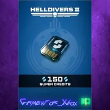 HELLDIVERS 2 150 Super Credits XBOX DLC