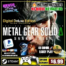 METAL GEAR SOLID Δ: SNAKE EATER DELUXE +2🔥STEAM PAYPAL