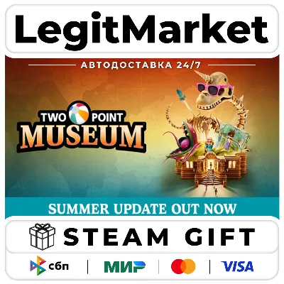 Two Point Museum / Steam АВТО / РУ + МИР - irongamers.ru