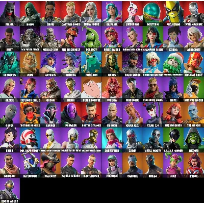 FORTNITE 90+ скинов Аккаунт|OG OMEGA LOSERFRUI| + Почта - irongamers.ru