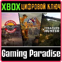 GAS STATION SIMULATOR + BARN FINDERS + TREASURE HUNTER