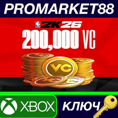 NBA 2K26 - 200,000 VC pack DLC XBOX One / Xbox Series X - irongamers.ru