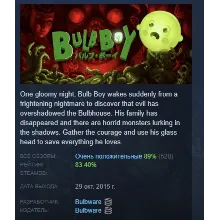 Bulb Boy АВТОДОСТАВКА STEAM GLOBAL МГНОВЕННО ЛИЦЕНЗИЯ