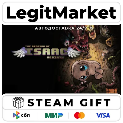 The Binding of Isaac: Rebirth / Steam АВТО / РУ+МИР - irongamers.ru