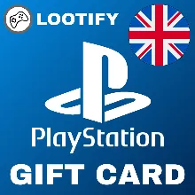 PlayStation Gift Card 10-100 GBP Великобритания