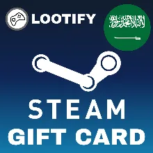 Steam Gift Card 20/50/100/200/400 SAR SA