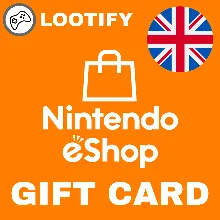 Nintendo Gift Card eShop 15/25/50/100 GBP UK