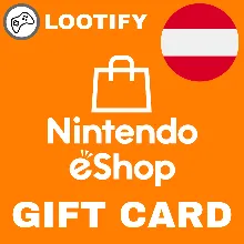 Nintendo Gift Card eShop 15/50/100 EUR Австрия