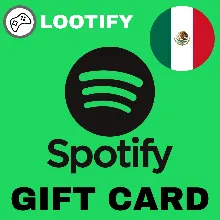 Spotify Gift Card 115/349/689 MXN Мексика