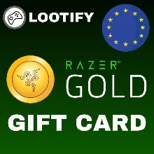 Razer Gold Gift Card 10/25/50/100 EUR Европа