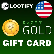 Razer Gold Gift Card 1/5/10/25/50/100 USD США
