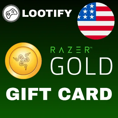 Razer Gold Gift Card 1/5/10/25/50/100 USD США - irongamers.ru