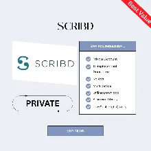 SCRIBD PREMIUM PRIVATE 1 МЕСЯЦ | 30 ДНЕЙ