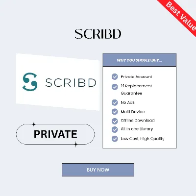 SCRIBD PREMIUM PRIVATE 1 МЕСЯЦ | 30 ДНЕЙ - irongamers.ru