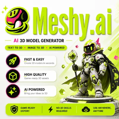ПОДПИСКА на Meshy AI – ЧАСТНЫЙ ДОСТУП НА 1 МЕСЯЦ - irongamers.ru