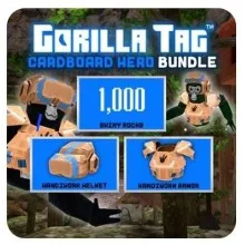 Cardboard Hero Bundle Gorilla Tag Oculus quest 2 3 s