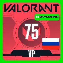 VALORANT 75 VP РОССИЯ КАРТА ПОПОЛНЕНИЯ | АВТО 24/7