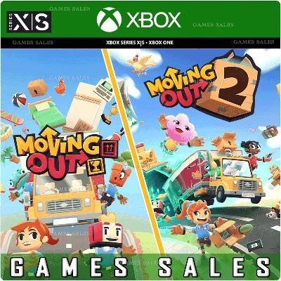 MOVING OUT + MOVING OUT 2 BUNDLE XBOX+PC КЛЮЧ - irongamers.ru