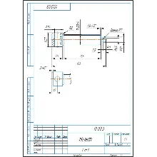 Drawing of part 10.003 screw from Aksarin's album