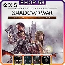 Middle Earth Shadow Of War + 5 ТОП ИГРЫ XBOX (аренда)